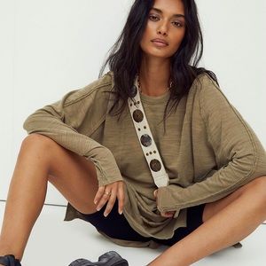 Free People Long Beach Tunic Medium